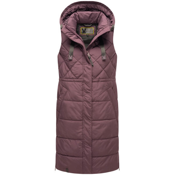 Marikoo Narikaa Damen Winterweste Dusty Plum Größe S - Gr. 36