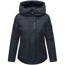 Marikoo Elira Damen Winterjacke Navy Größe XXXL - Gr. 46