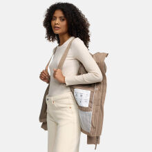 Marikoo Elira Damen Winterjacke Taupe Grey Größe XS - Gr. 34