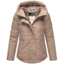 Marikoo Elira Damen Winterjacke Taupe Grey Größe XS - Gr. 34