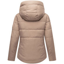 Marikoo Elira Damen Winterjacke Taupe Grey Größe XS - Gr. 34
