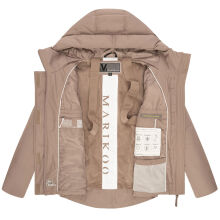 Marikoo Elira Damen Winterjacke Taupe Grey Größe XS - Gr. 34