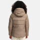 Marikoo Elira Damen Winterjacke Taupe Grey Größe XS - Gr. 34