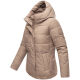 Marikoo Elira Damen Winterjacke Taupe Grey Größe XS - Gr. 34