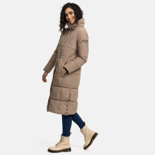 Navahoo Der Wahnsinn Damen Winterjacke Taupe Grey Größe S - Gr. 36