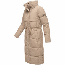 Navahoo Der Wahnsinn Damen Winterjacke Taupe Grey Größe S - Gr. 36