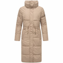 Navahoo Der Wahnsinn Damen Winterjacke Taupe Grey Größe L - Gr. 40