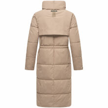 Navahoo Der Wahnsinn Damen Winterjacke Taupe Grey Größe XL - Gr. 42