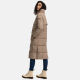 Navahoo Der Wahnsinn Damen Winterjacke Taupe Grey Größe XL - Gr. 42