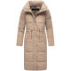 Navahoo Der Wahnsinn Damen Winterjacke Taupe Grey Größe XL - Gr. 42