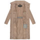 Navahoo Der Wahnsinn Damen Winterjacke Taupe Grey Größe XL - Gr. 42