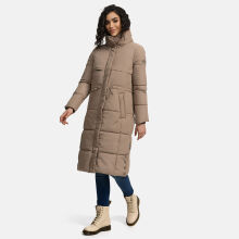Navahoo Der Wahnsinn Damen Winterjacke Taupe Grey Größe XXXL - Gr. 46