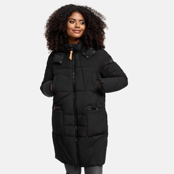 Navahoo BliblablubbDamen Winterjacke Schwarz Größe M - Gr. 38