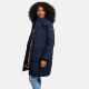 Navahoo BliblablubbDamen Winterjacke Navy Größe L - Gr. 40