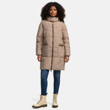 Navahoo BliblablubbDamen Winterjacke Taupe Grey Größe S - Gr. 36