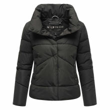 Marikoo Jalliaa Damen Winterjacke Schwarz Größe M - Gr. 38