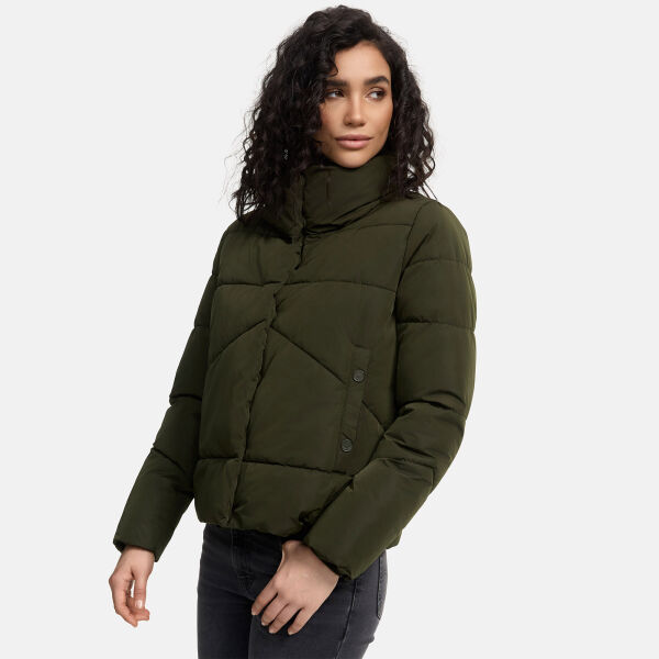Marikoo Jalliaa Damen Winterjacke Dark Olive Größe S - Gr. 36