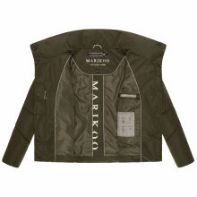 Marikoo Jalliaa Damen Winterjacke Dark Olive Größe M - Gr. 38