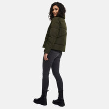 Marikoo Jalliaa Damen Winterjacke Dark Olive Größe L - Gr. 40