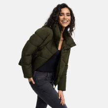 Marikoo Jalliaa Damen Winterjacke Dark Olive Größe L - Gr. 40