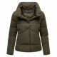 Marikoo Jalliaa Damen Winterjacke Dark Olive Größe L - Gr. 40