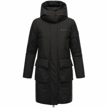 Marikoo Nanami Damen Winterjacke Schwarz Größe XL - Gr. 42