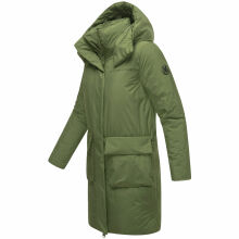 Marikoo Nanami Damen Winterjacke Pine Olive Größe XXXL - Gr. 46