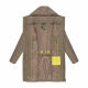 Marikoo Nanami Damen Winterjacke Stone Brown Größe M - Gr. 38