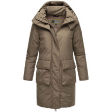 Marikoo Nanami Damen Winterjacke Stone Brown Größe XXXL - Gr. 46