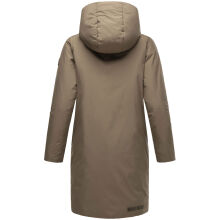 Marikoo Nanami Damen Winterjacke Stone Brown Größe XXXL - Gr. 46