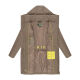 Marikoo Nanami Damen Winterjacke Stone Brown Größe XXXL - Gr. 46