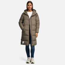 Marikoo Nomadiaa Damen Winterjacke Stone Brown Größe L - Gr. 40