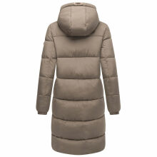 Marikoo Nomadiaa Damen Winterjacke Stone Brown Größe XXXL - Gr. 46