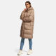 Marikoo Nomadiaa Damen Winterjacke Taupe Grey Größe M - Gr. 38