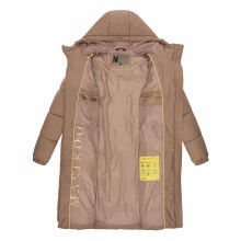 Marikoo Nomadiaa Damen Winterjacke Taupe Grey Größe XXXL - Gr. 46