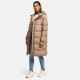 Marikoo Nomadiaa Damen Winterjacke Taupe Grey Größe XXXL - Gr. 46