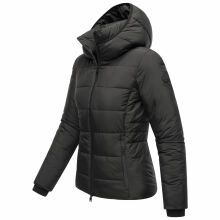 Marikoo Radaa Damen Stepp Jacke Schwarz Größe XXXXL - Gr. 48