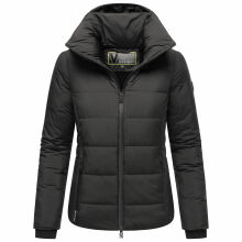 Marikoo Radaa Damen Stepp Jacke Schwarz Größe XXXXXL - Gr. 50