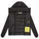 Marikoo Radaa Damen Stepp Jacke Schwarz Größe XXXXXL - Gr. 50