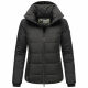 Marikoo Radaa Damen Stepp Jacke Schwarz Größe XXXXXXL - Gr. 52