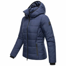Marikoo Radaa Damen Stepp Jacke Navy Größe S - Gr. 36