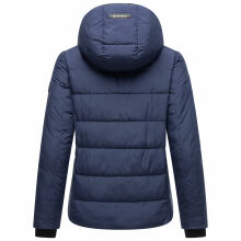 Marikoo Radaa Damen Stepp Jacke Navy Größe XL - Gr. 42