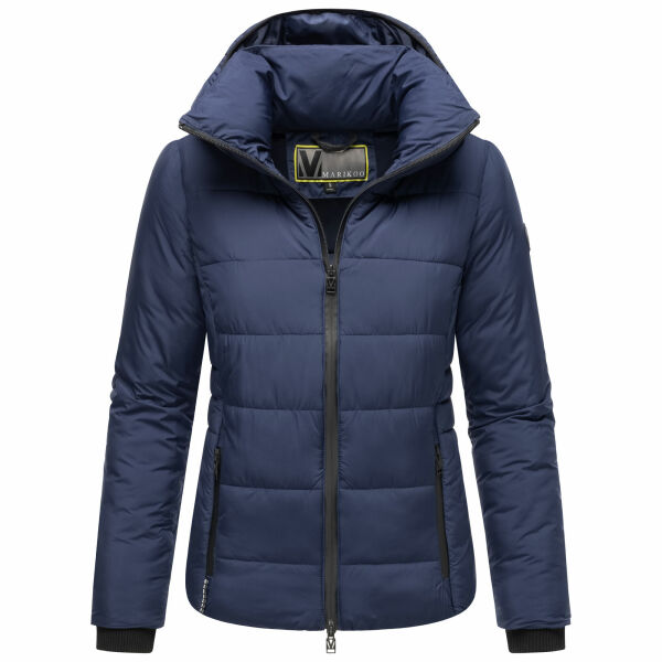 Marikoo Radaa Damen Stepp Jacke Navy Größe XXXL - Gr. 46