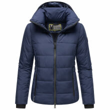 Marikoo Radaa Damen Stepp Jacke Navy Größe XXXL - Gr. 46