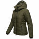 Marikoo Radaa Damen Stepp Jacke Olive Größe S - Gr. 36