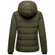 Marikoo Radaa Damen Stepp Jacke Olive Größe XL - Gr. 42