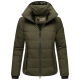 Marikoo Radaa Damen Stepp Jacke Olive Größe XXL - Gr. 44