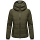 Marikoo Radaa Damen Stepp Jacke Olive Größe XXL - Gr. 44