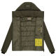 Marikoo Radaa Damen Stepp Jacke Olive Größe XXXL - Gr. 46