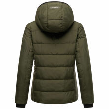 Marikoo Radaa Damen Stepp Jacke Olive Größe XXXXXL - Gr. 50